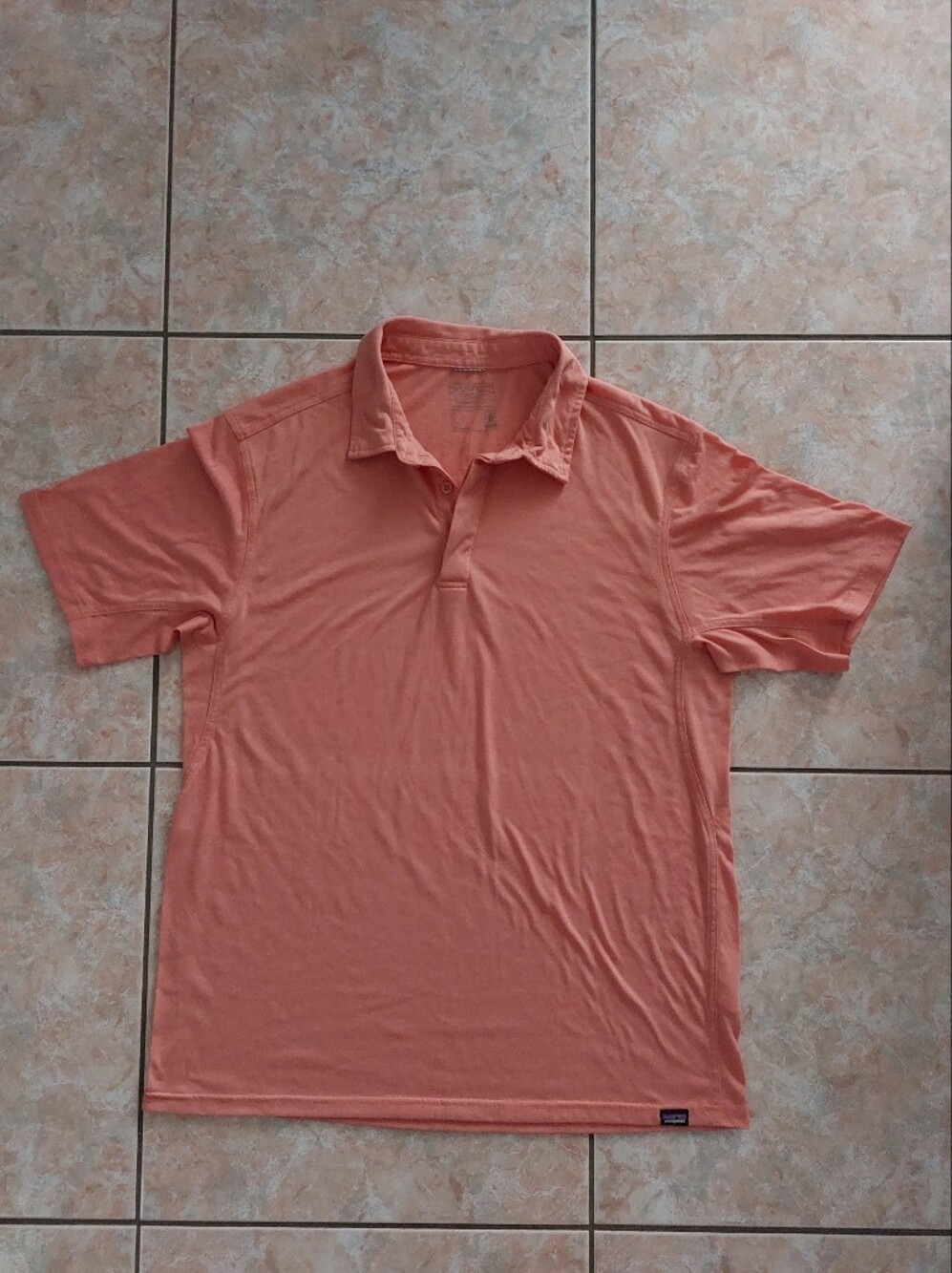 Men's Patagonia Coral Short-Sleeve Polo Shirt